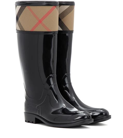 burberry high wellies